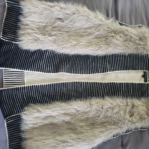 Banana republic fur vest